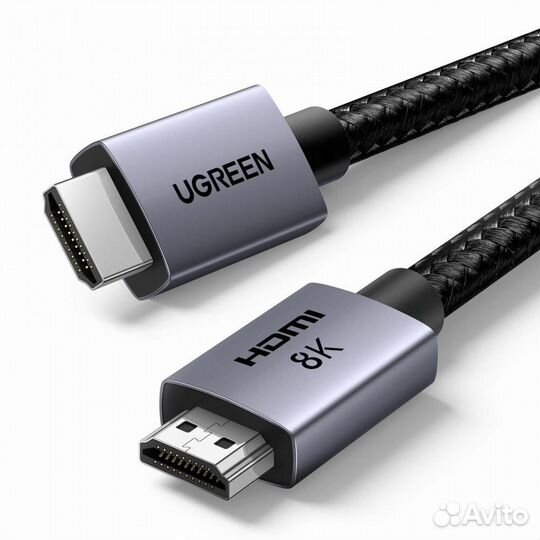 Кабель ugreen HD171 (25908) hdmi 2.1 Male To Male