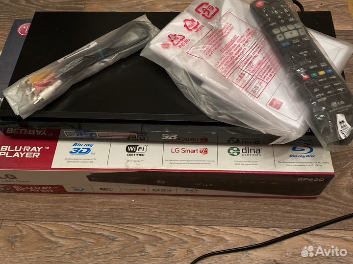 Dvd плеер lg BP620 Blu-ray 3D