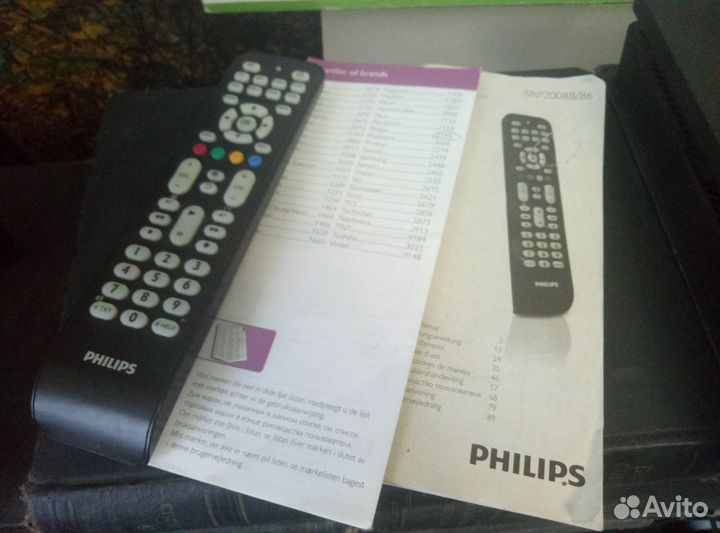 Универсальный пульт philips