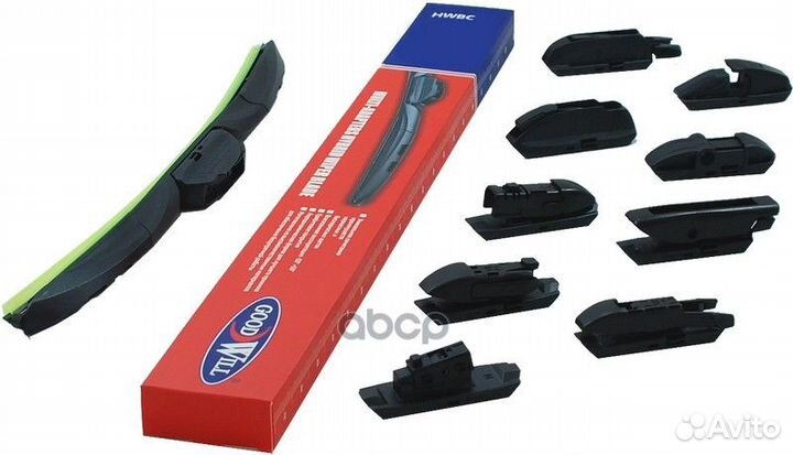 Щётка стеклоочистителя гибридная 350мм 14 дм