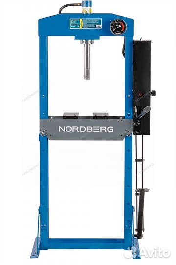 Пресс гидравлический 15 т. ножной nordberg N3615F