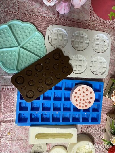Силиконовые формы для мыла