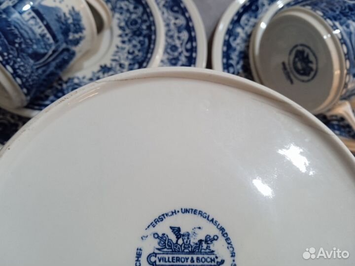 Чайный сервиз Villeroy Castile blue