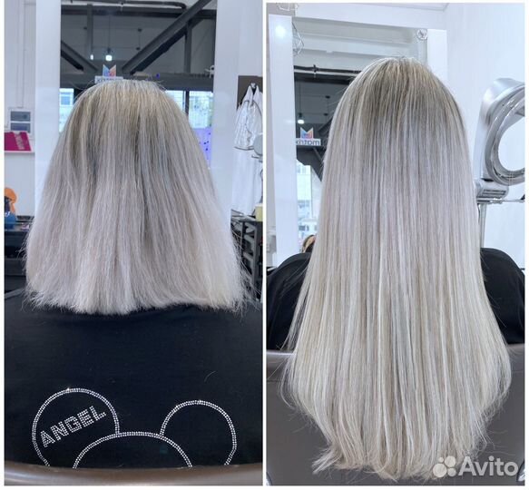 Модель на наращивание волос