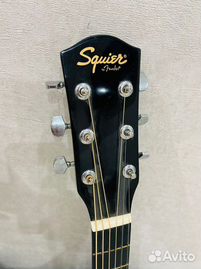 Акустическая гитара fender squier