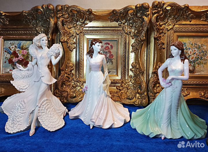 Coalport.Мари.Кэти.Статуэтка.Англия.Фарфор