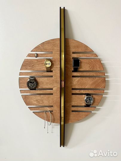 Дизайнерская полка шкатулка для часов 