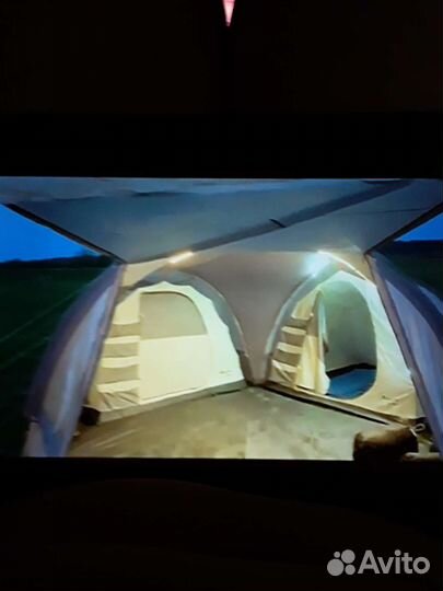 Палатка 6 местная две комнаты и большой тамбур