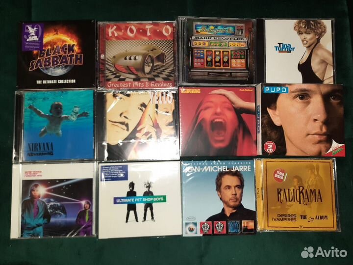 Новые Фирменные CD-диски Германия