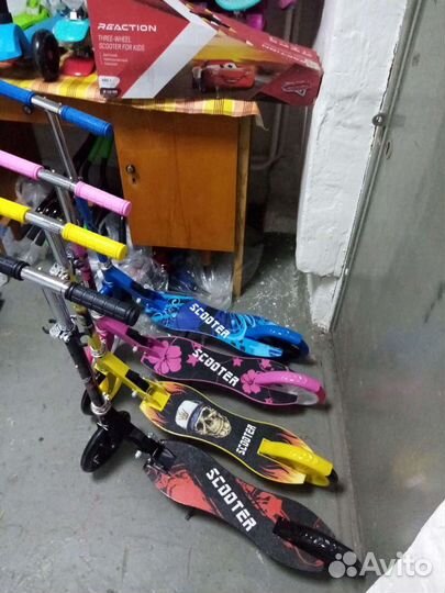Самокаты на больших колесах