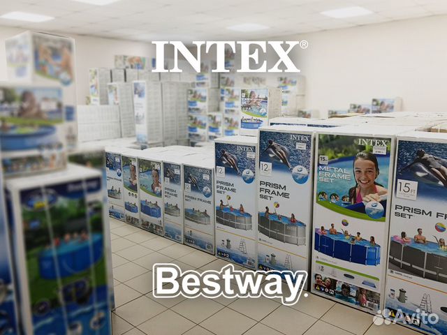 Каркасные бассейны для дачи intex, Bestway