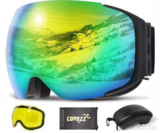 Горнолыжные очки, маска