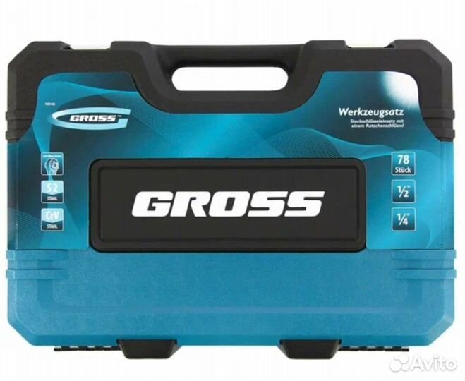 Набор инструментов Gross 78 предметов новый