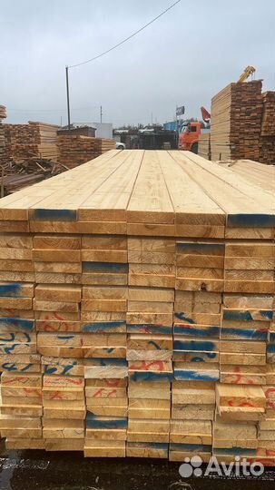 Доска обрезная 25х150х6000 мм, 2 сорт