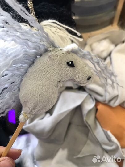 Мини-хорсик брелок