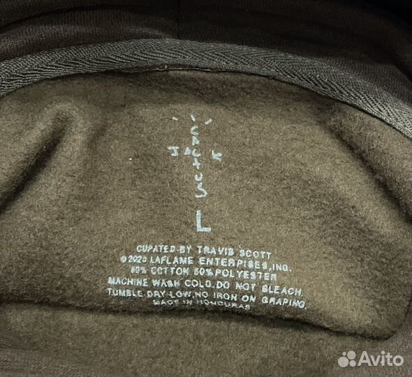 Зип худи cactus jack