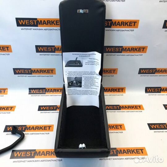 Подлокотник-бокс Х-рей, xray эко-кожа с креплением