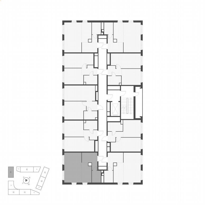 Квартира-студия, 37,9 м², 2/5 эт.