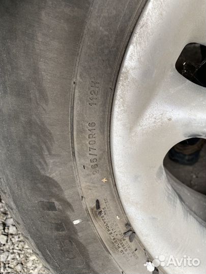 Комплект колес летних с дисками литыми