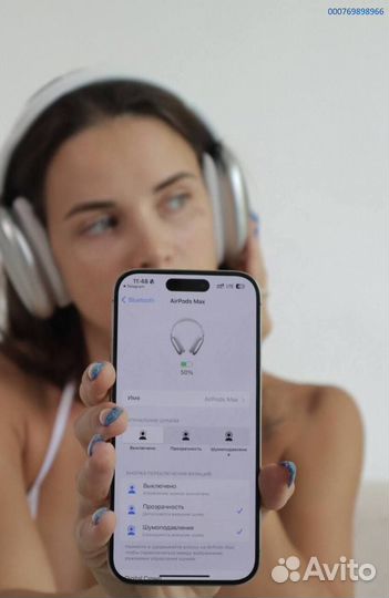 Наушники Airpods Max на чипе Airoha + гироскоп