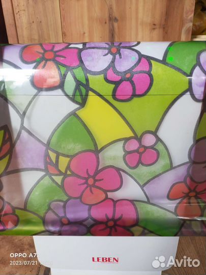 Самоклеющаяся пленка витражная. Размер 45х200 см