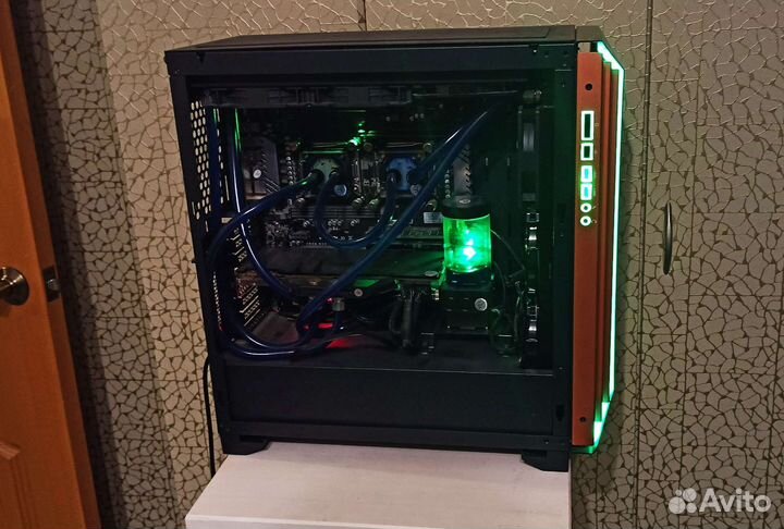 Пк monstr - 2 Cpu + 1080ti+32Gb