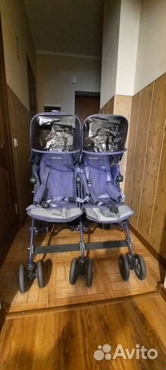Прогулочная коляска для двойни