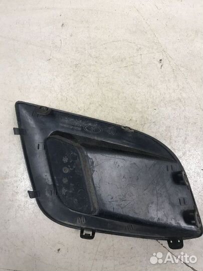 Решетка в бампер под птф левая LADA Kalina