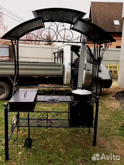 Мангал беседка