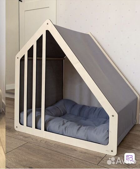 Лежанка домик для собаки