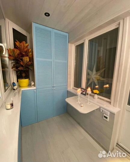 Отделка,обшивка и утепление балконов под ключ