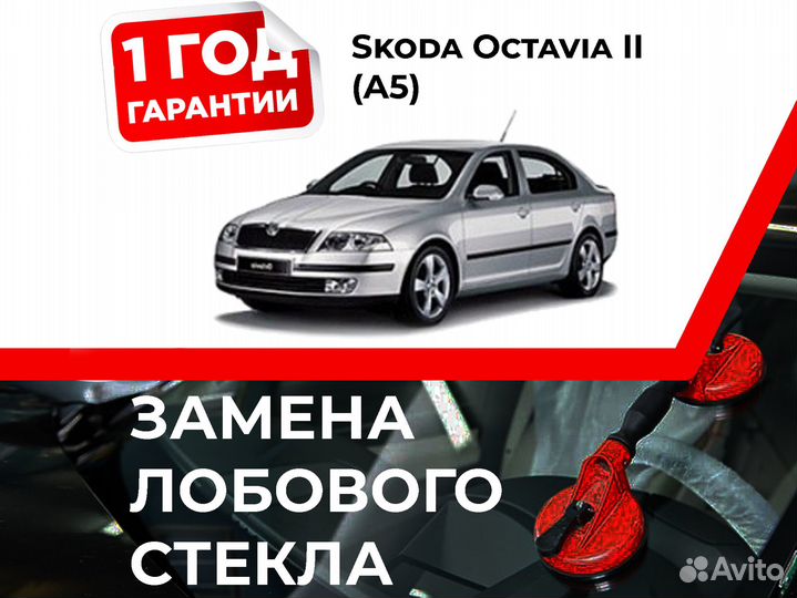 Лобовое стекло Skoda Octavia II (A5)