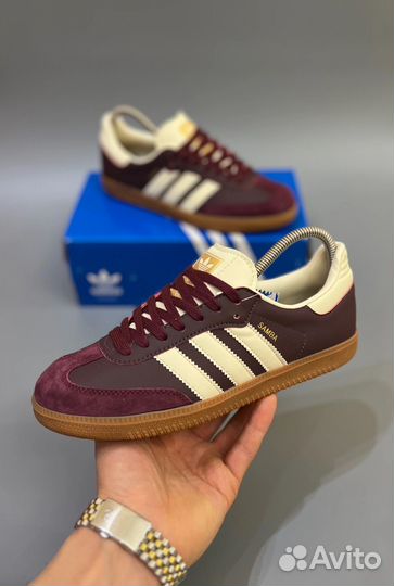 Кеды Adidas Samba OG ‘Maroon’ (37-41)
