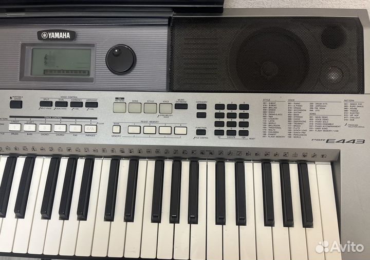 Синтезатор yamaha psr e443