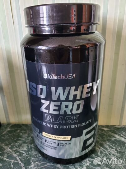 Сывороточный протеин изолят Iso Whey Zero Black