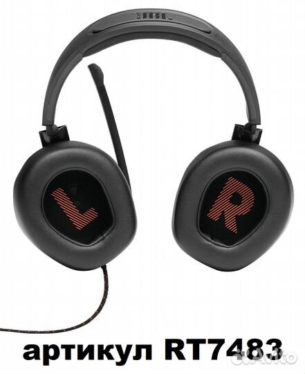 Игровые наушники JBL Quantum 300 Black