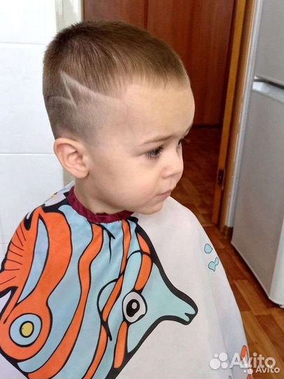 Детский парикмахер с выездом на дом 0+