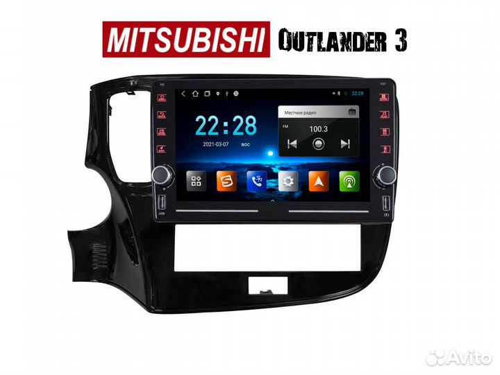 Topway ts10 Mitsubishi Outlander 3 rest LTE CarPla