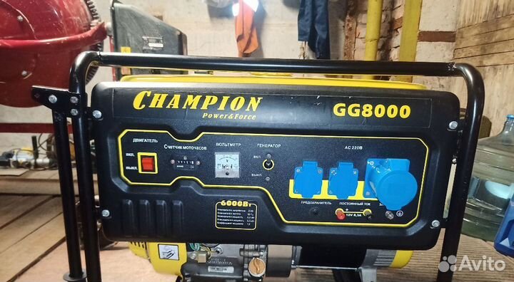 Бензогенератор 6 кВт