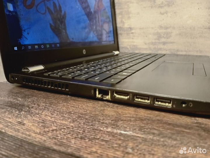 Игровой ноутбук HP A9-9420/4gb/SSD 240gb/video 2Gb