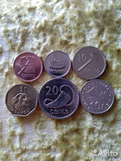 Монеты Австралии, Нов. Зеландии и др