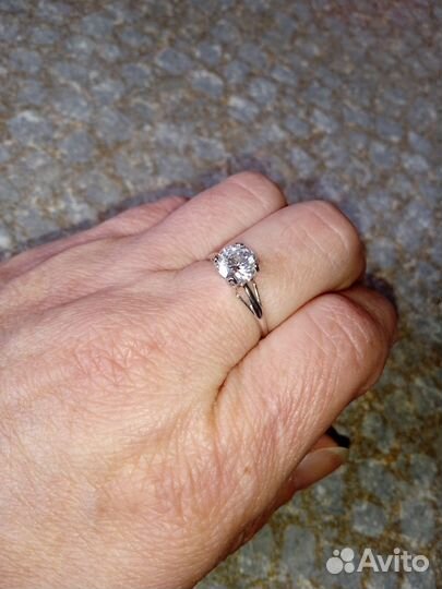 Серебряное кольцо 