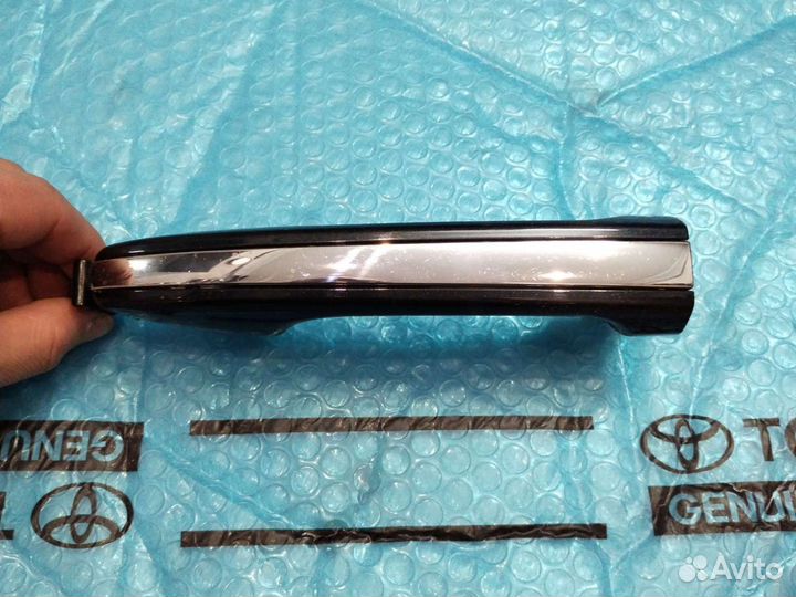 Ручка задней двери Тойота Венза с хромом