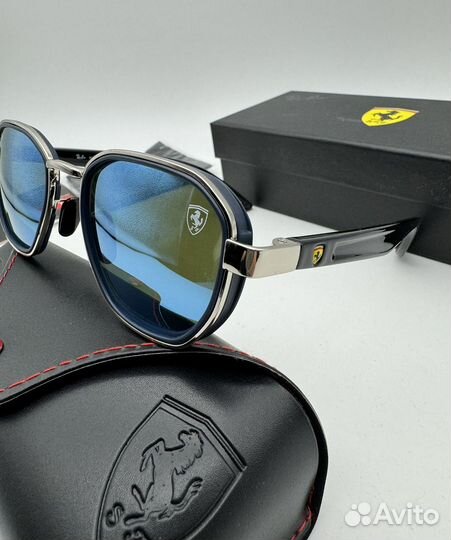 Очки ray ban ferrari стекло