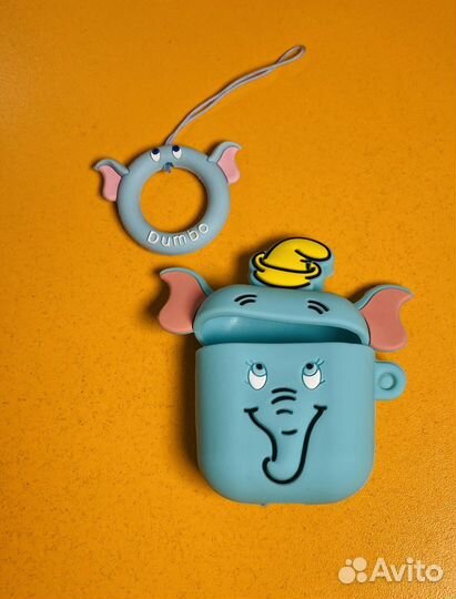 Чехол на AirPods 2 слонёнок