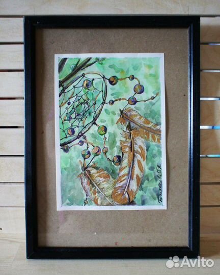 Картина акварелью 