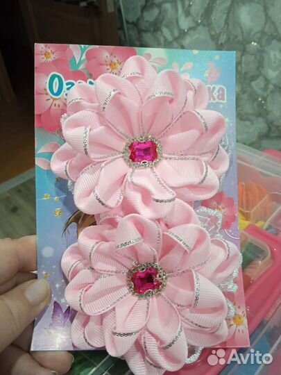 Резинки для волос ручной работы