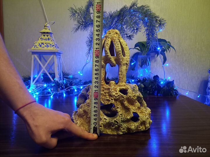 Грот для Аквариума Декорация Украшение