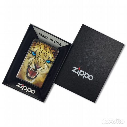 Zippo. Barrett Smythe. Leopard. Оч.редкая. NEW