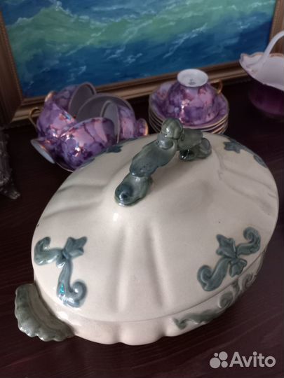 Супница Старинная / Супница Vileroy Boch 19 Век